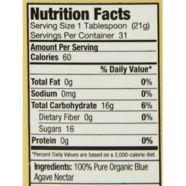 Madhava Agave Nectar Light (6x23.5Oz)