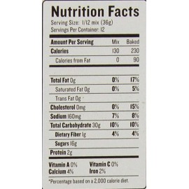 Madhava Organic Super Yummy Cake Mix With Ancient Grains Yellow (6x15.3 OZ)
