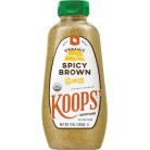 Koops Organic Spicy Brown Mustard (12x12 OZ)