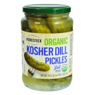 Woodstock Whole Koshr Dill Pickles (6x24 Oz)