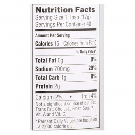 San-J Org Tamari Whole Soy Wheat Free Red Salt (6x20 Oz)
