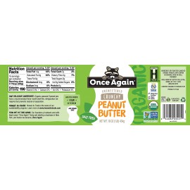 Once Again PButter Crunchy Ns (12x16OZ )