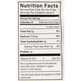 The Spice Hunter Organic Chili Mix Spicy (12x1.2 OZ)