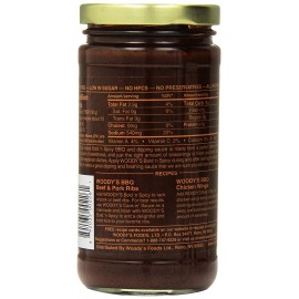 Woodys Bold N Spicey Sauce (6x13.5OZ )
