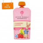 Peter Rabbit Organics Organic Fruit Snack 100% Pure Strawberry And Banana (10x4Oz)