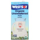 Westsoy Unsweetened Organic Westsoy (12x32 Oz)