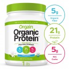 Orgain Organic Plant Based Protein Powder, Sweet Vanilla Bean (1X1.02 Lb )