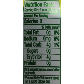 Zevia Natural Twist Diet Soda (4x6x12 Oz)