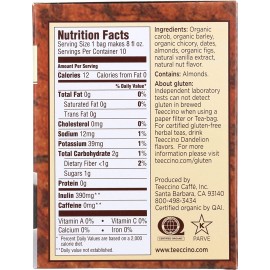 Teeccino Van Nut Snglsrv (6x10BAG )