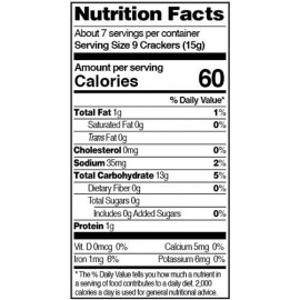Edward & Sons Onion Garlic Fat Free Snaps (12x3.5 Oz)