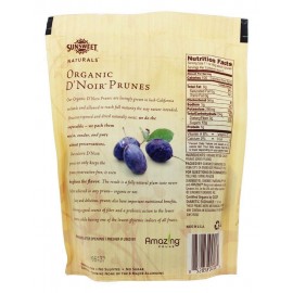 Sunsweet Naturals Prune Organic Dried Fruit (12x7Oz)