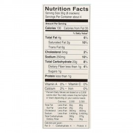 Glutino Vegetable Crackers (6x 4.4 Oz)