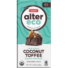 Alter Eco Dark Chocolate Coconut & Toffee (12x2.82 Oz)