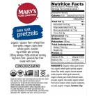 Mary's Gone Crackers Sea Salt Pretzels(12x7.5 Oz)