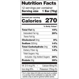 Probar Chocolate Bliss Bar (12X2.46 OZ)
