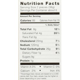 Pamela's Grahams Honey Gluten Free (6x7.5Oz)