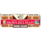 Edward & Sons Tamari Sesame Fat Free Snaps (12x3.5 Oz)