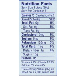 Clif Bar Organic Strawberry Kid Twisted Fruit (6x6x.7 Oz)