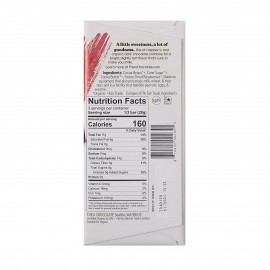 Theo Chocolate Raspberry, Dark Chocolate 70% (12x3 OZ)