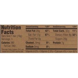 Tcho Dark Chocolate BAR 70% (12x2.5 OZ)