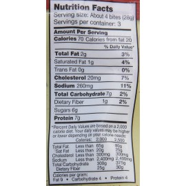 Tanka Natural Buffalo Cranberry Hot Bites (6x3 Oz)
