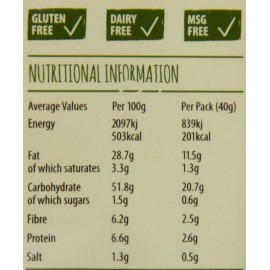 Ten Acres Hand Cooked Crisps Cheese & Onion (10x5 OZ)
