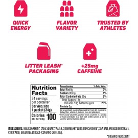 Clif Bar Strawberry Clif Bar Shot (24x1.2 Oz)