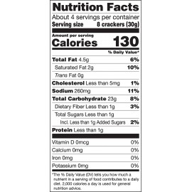 Glutino Mulitgrain Crackers (6x4.4 Oz)