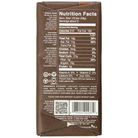 Endangered Species Smooth Dark Chocolate Bar Chimpanzee (12x3 Oz)