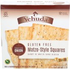 Yehuda Matzo-Style Squares Gluten Free Toasted Onion (12x10.5Oz)