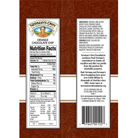Newman's Own Organics Orange Cchip Cookie (6x7OZ )