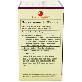 Health King Cholesterol Guard Herb Tea (1x20 Tea Bags)