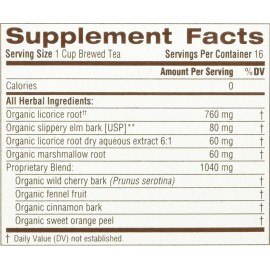 Traditional Medicinals Throat Coat Herb Tea (6x16 Bag)