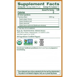 Traditional Medicinals Ginger Aid Herb Tea (6x16 Bag)