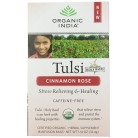 Organic India Tulsi Cinnamon Rose Tea(6x18 CT)