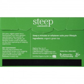 Bigelow Steep Organic Pure Green Tea (6x20 BAG )