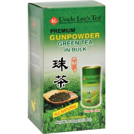 Uncle Lee's Premium Gunpowder Green Tea in Bulk 5.29 Oz