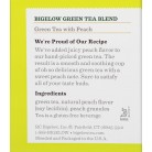 Bigelow Green Tea with Peach (6x20 EA)